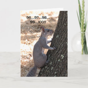 Bereit oder nicht Eichhörnchen Danke Karte