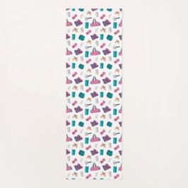 Bereit, Set, glühen Yogamatte