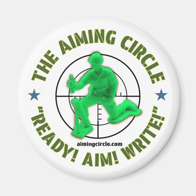 "Bereit! Ziel! Schreib!" Magnet (Vorne)