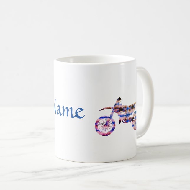 Bereit zu gehen kaffeetasse (VorderseiteRechts)