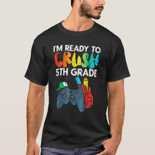 Bereit zum Absturz des 5. Grades des 5. Videospiel T-Shirt