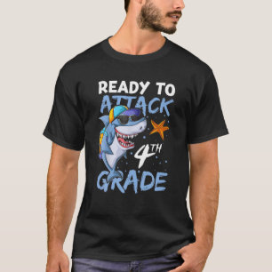 Bereit zum Angriff auf das 4. T-Shirt