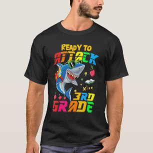Bereit zum Angriff auf den 3. T-Shirt