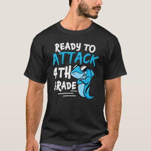 Bereit zum Angriff auf die vierte Stufe Niedlich 4 T-Shirt