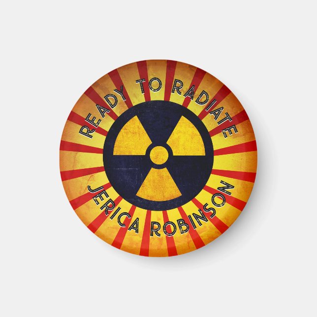 Bereit zum Ausstrahlen von Abschluss Magnet (Vorne)