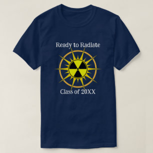 Bereit zum Ausstrahlen von Abschluss T-Shirt