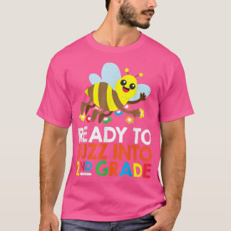 Bereit zum Buzz in 2. Klasse Biene zurück zur Schu T-Shirt