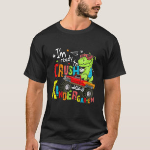 Bereit zum Crush Kindergarten Dinosaurier Monster  T-Shirt