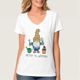 Bereit zum Garten   Niedliches Gärtnerspiel T-Shirt