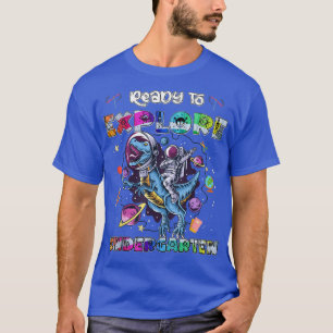 Bereit zum Kindergarten, Dinosaur Astronaut S T-Shirt