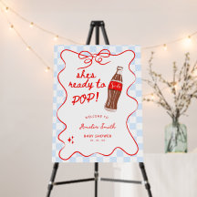 Bereit zum Knallen Soda Boy Baby Shower