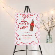 Bereit zum Knallen Soda-Mädchen Baby-Party