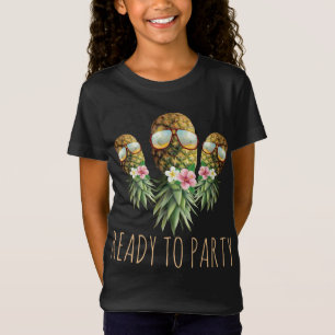 Bereit zum Party Swinger auf Ananas-Sungl T-Shirt