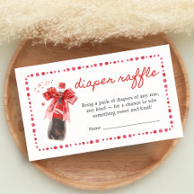 Bereit zum Platzen - Baby Shower Windel-Raffel