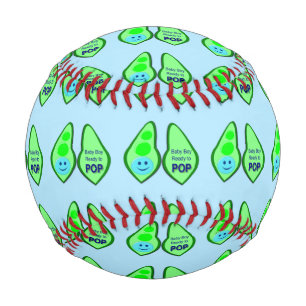 Bereit zum Pop Baby Boy Blue Pee Baseball