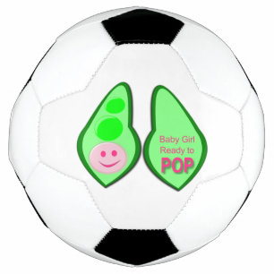 Bereit zum Pop Baby Girl Pink Pea Fußball