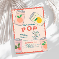 Bereit zum Pop Fruit Soda Pop Dosen Pink Babydusch
