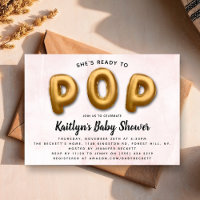 Bereit zum POP! Moderne Babydusche
