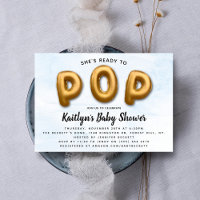 Bereit zum POP! Moderne Babydusche