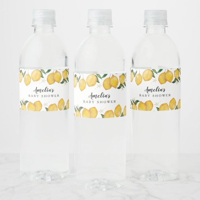 Bereit zum Pop, Zitrone Babydusche (Flaschen)