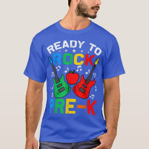 Bereit zum Rock PreK zurück zur Schulgitarre T-Shirt
