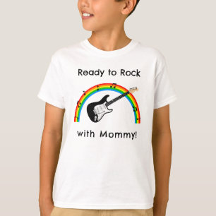 Bereit zum Rocken Personalisiertes Kinder T-Shirt