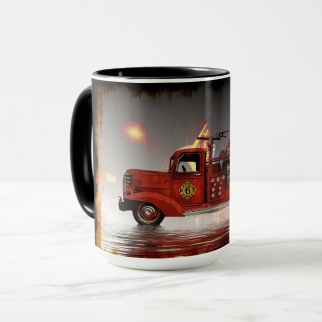 Bereit zum Roll in Vegas - LKW Tasse (Vorderseite Links)