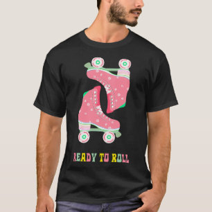 Bereit zum Rollen Vintager Roller-Skate T-Shirt