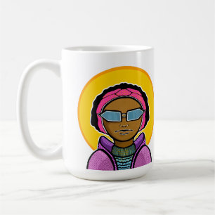 Bereit zum Skifahren Kaffeetasse