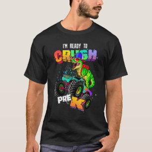 Bereit zum Zerkleinern von LKW-Dinos der Klasse K T-Shirt