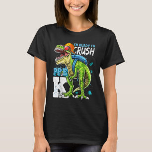 Bereit zum Zerkleinern von Pre-K-Rex-Dinosauriern T-Shirt