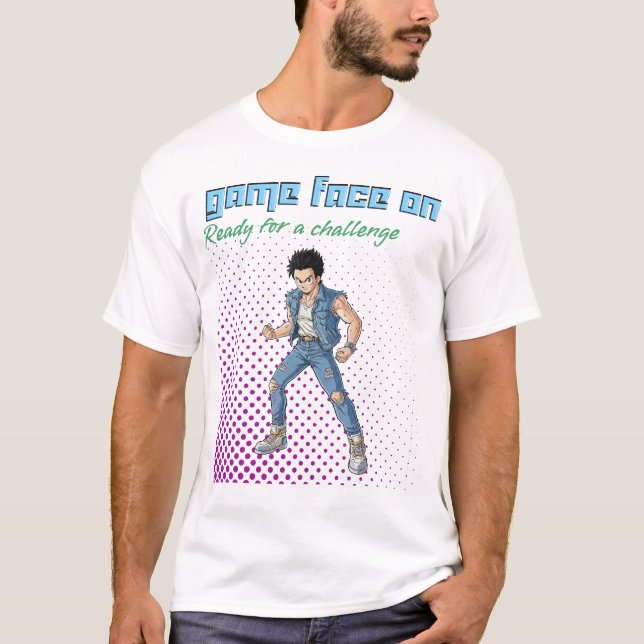 Bereit zur Herausforderung  T-Shirt (Vorderseite)