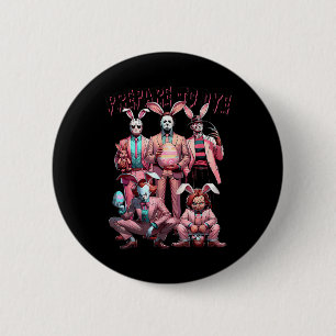 Bereite dich auf groovige Färbemittel Lustiger Ost Button