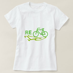 Bereiten Sie Fahrradentwurf auf T-Shirt