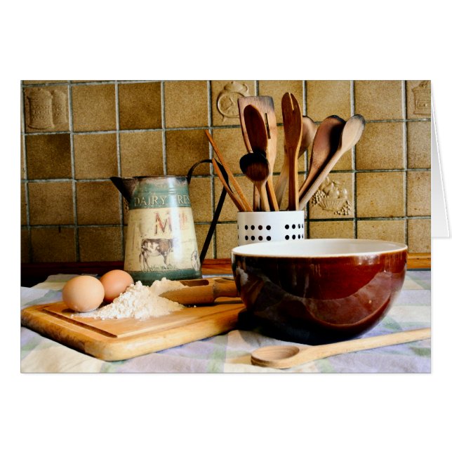 Bereiten Sie für das Backen vor (Vorderseite (Horizontal))