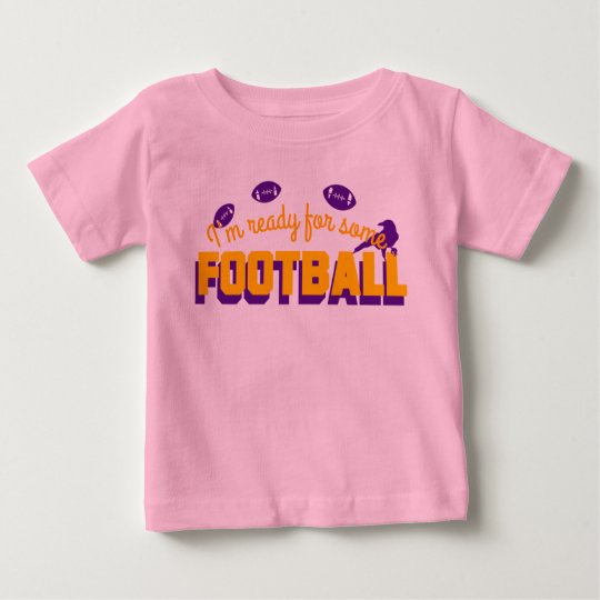 Bereiten Sie für Fußball vor! Baby T-shirt