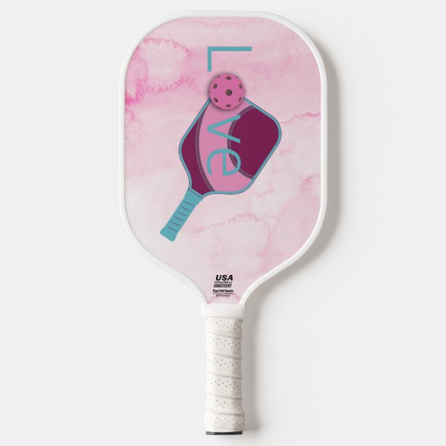 Bereiten Sie sich auf Ihr Spiel vor Pickleball Schläger (Vorderseite)