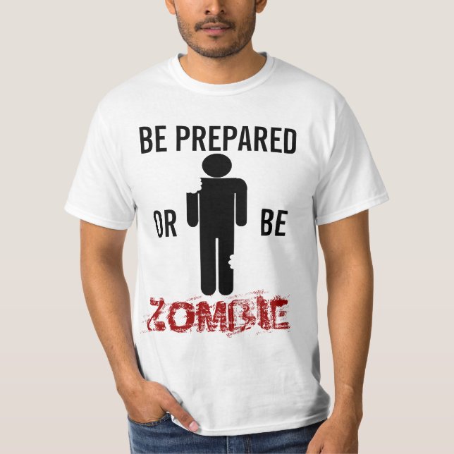 BEREITEN Sie sich vor T-Shirt (Vorderseite)