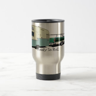 Bereiten Sie vor, um Reise-Tasse zu rollen Reisebecher