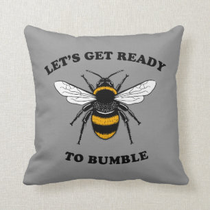 Bereiten wir uns auf die Hummel vor Kissen
