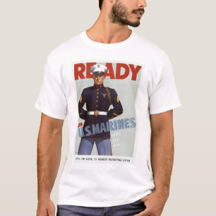 Bereites ~ verbinden US-Marinesoldaten T-Shirt