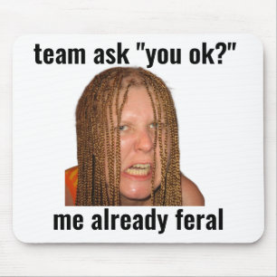 Bereits Wilde Lustige Gaming-Meme-Mauspad Mousepad