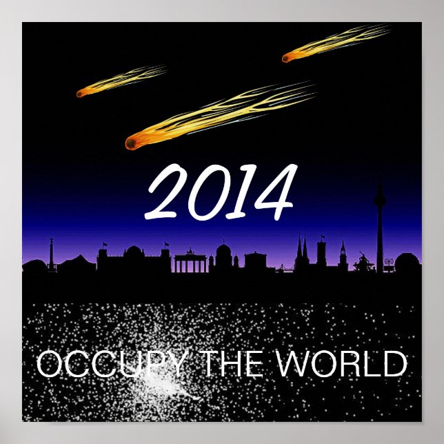 BEREITSTELLEN DER WELT 2014 POSTER (Vorne)