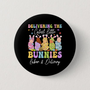 Bereitstellung der Niedlichen kleinen Bunnies Land Button