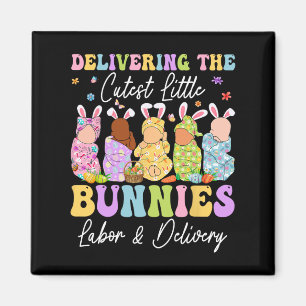 Bereitstellung der Niedlichen kleinen Bunnies Land Magnet