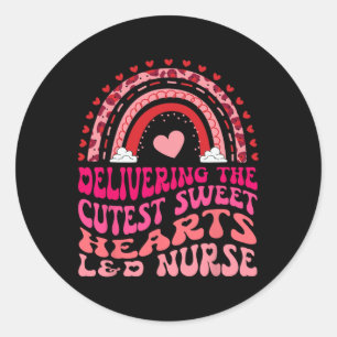 Bereitstellung des Niedlichen Sweet Hearts Laborat Runder Aufkleber