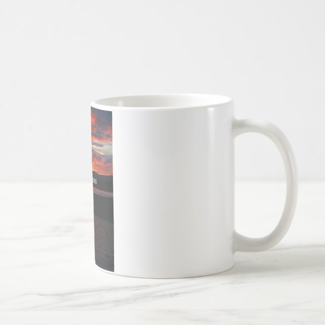 Bereitwilligkeit ist der Schlüssel Kaffeetasse (Rechts)