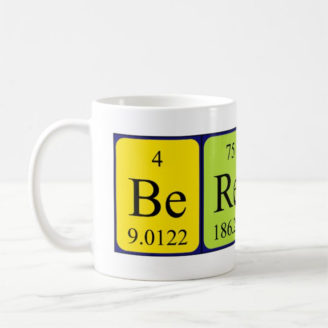 Berenice Periodenname Tasse (Links)
