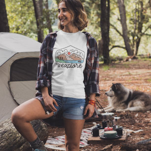 Berg-Abenteuer Zeit zum Erkunden T-Shirt