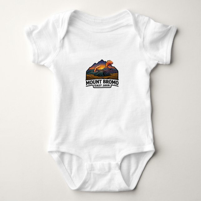 BERG BROMO, OST-JAVA BABY STRAMPLER (Vorderseite)